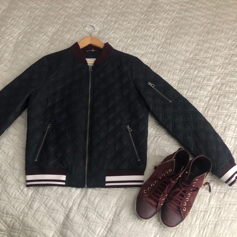 Lucky brand Blue Jacket Size M